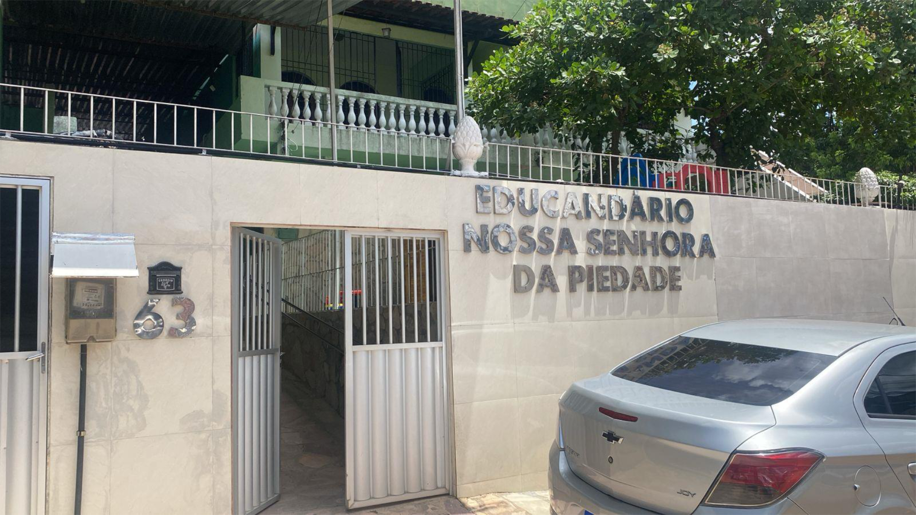 Fachada ou ambiente do Educandário Nossa Senhora da Piedade